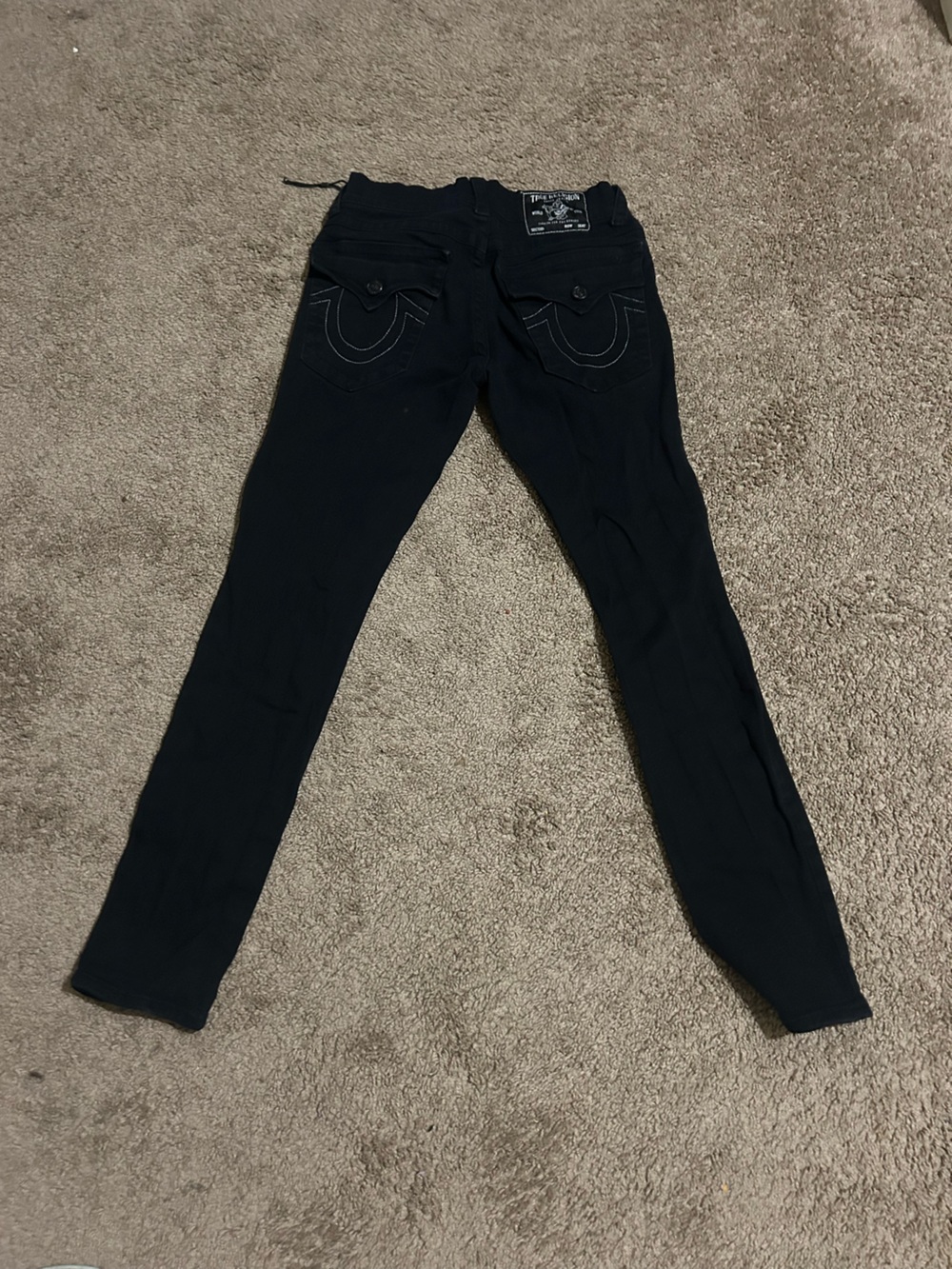 True Religion Men's Skinny Jeans in Black